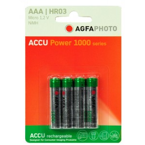 AGFA AAA Oplaadbare batterijen