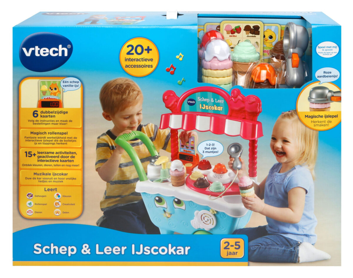 80-600723 Vtech Schep en Leer IJscokar