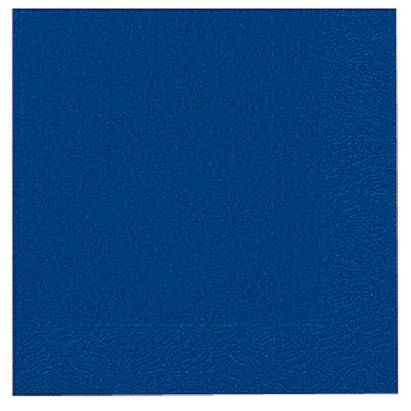 104052 Duni servetten Dark Blue 3-laags 33x33