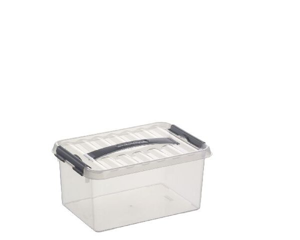 78200609 Sunware Q-line box 6 liter transparant