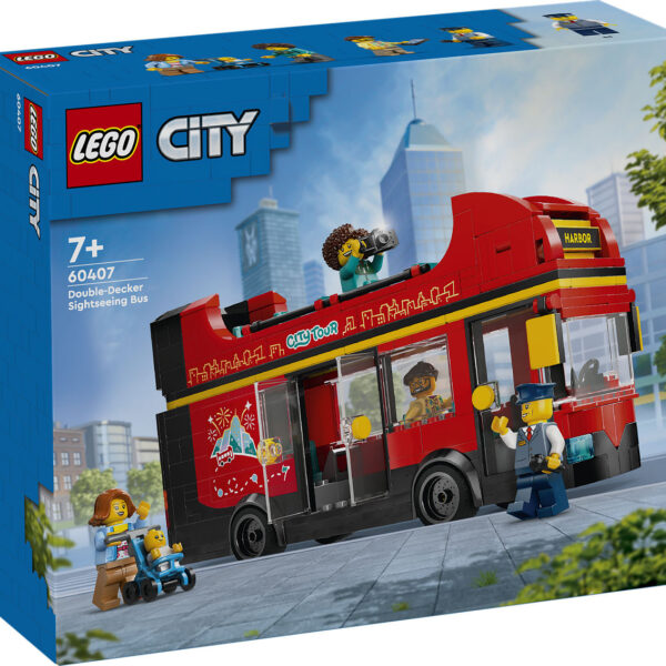 LEGO City Great Vehicles Toeristische rode dubbeldekker