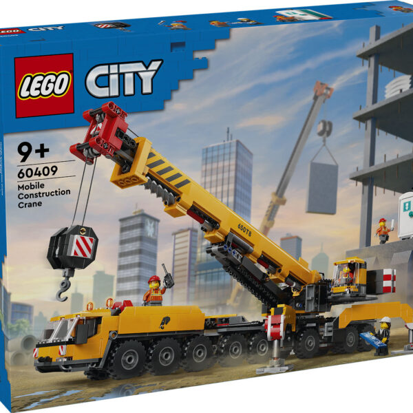 LEGO City Big Vehicles Gele mobiele bouwkraan