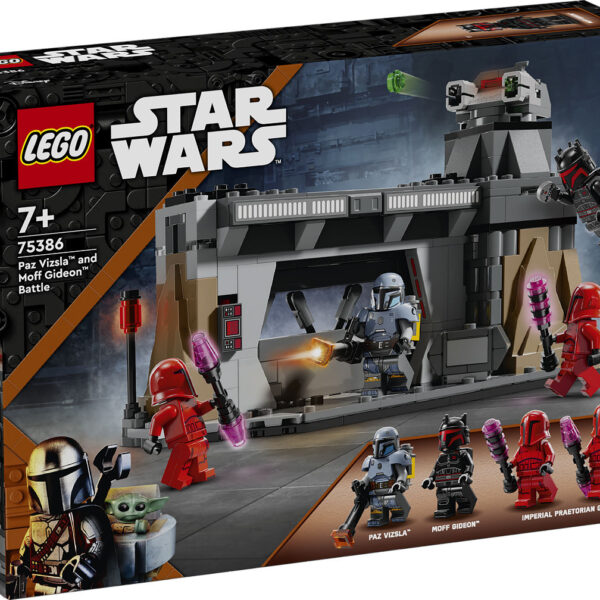 LEGO Star Wars Paz Vizsla en Moff Gideon duel