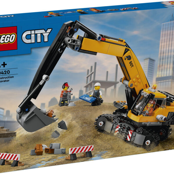 LEGO City Big Vehicles Gele graafmachine