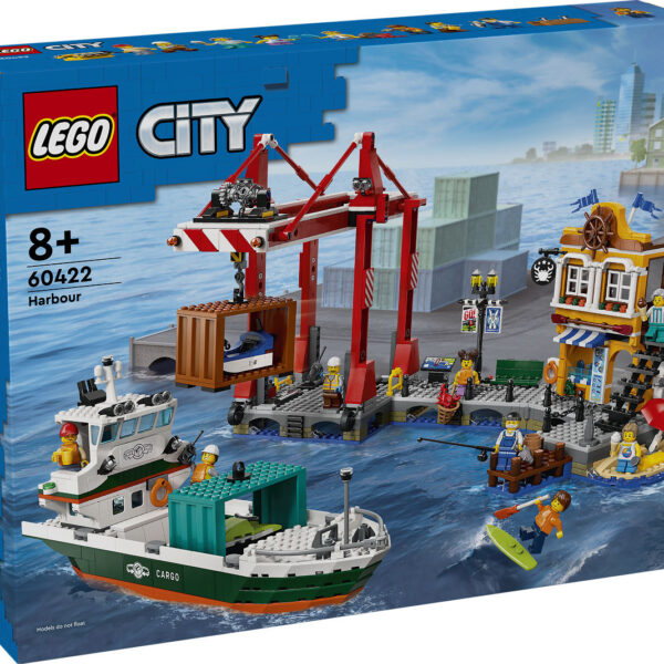 LEGO My City Haven met vrachtschip
