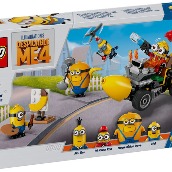 LEGO Despicable Me Minions en bananenauto