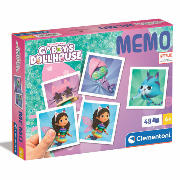 Clementoni Memo - Gabby's dollhouse