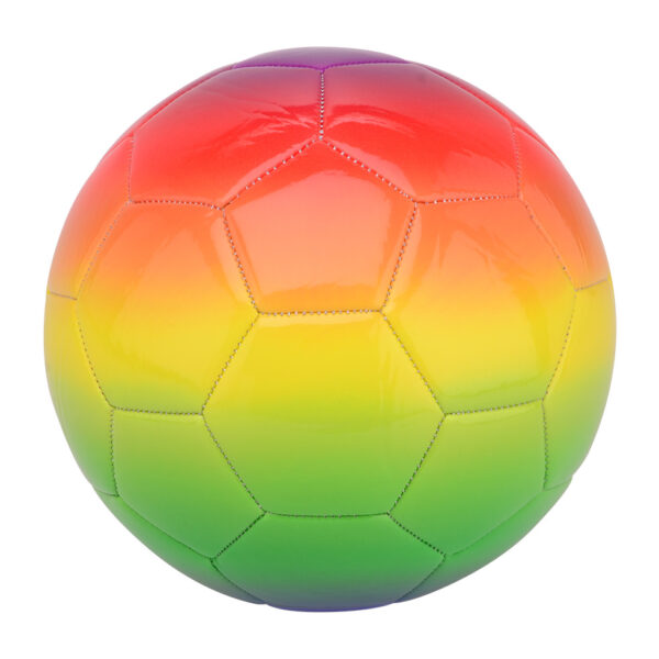 Outdoor Fun kunstlederen regenboog voetbal