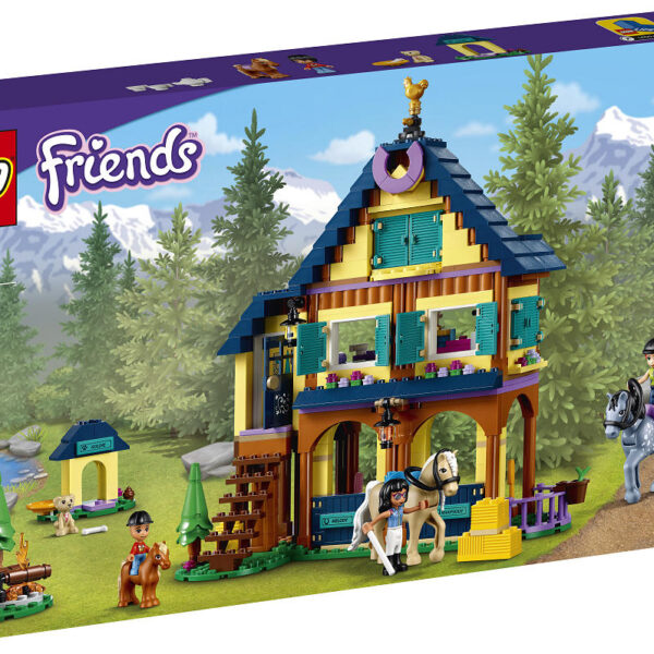 LEGO Friends Paardrijdbasis in het bos