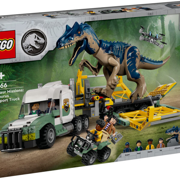 LEGO Jurassic World Dinosaurusmissies: Allosaurus transportt