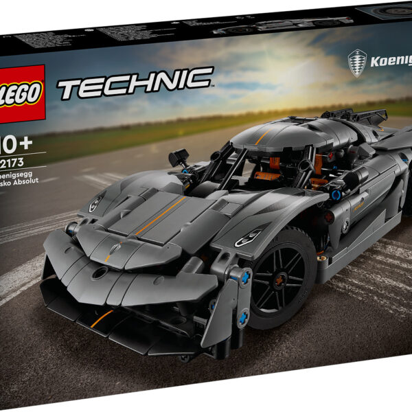 LEGO Technic Koenigsegg Jesko Absolut grijze hypercar