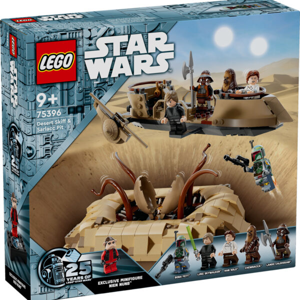 LEGO Star Wars Desert Skiff en Sarlacc-kuil