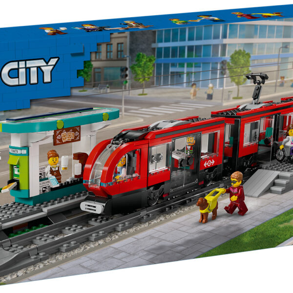 LEGO City Stadstram en station