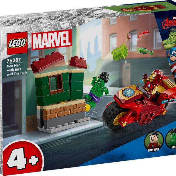 LEGO Super Heroes Iron Man met motor en de Hulk