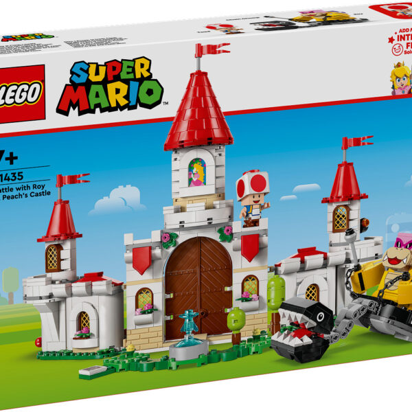 LEGO Super Mario Gevecht met Roy bij Peach' kasteel