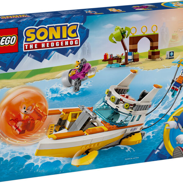 LEGO Sonic Tails' avonturenboot