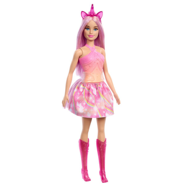 Barbie Dreamtoptia Eenhoorn - roze