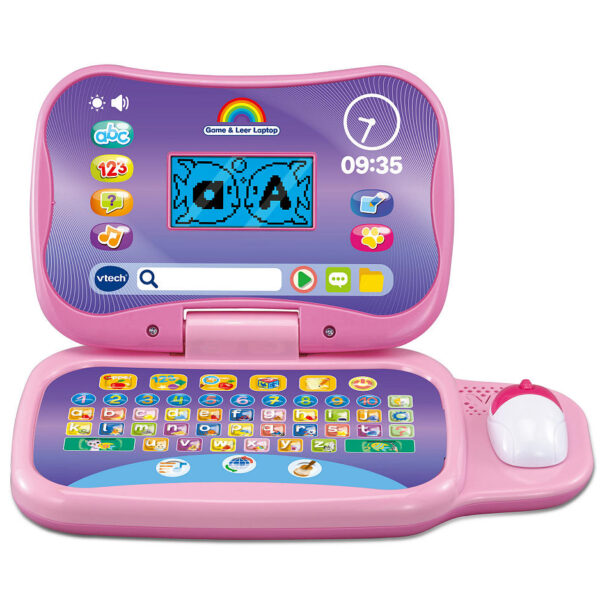 Vtech Game en Leer Laptop - Roze