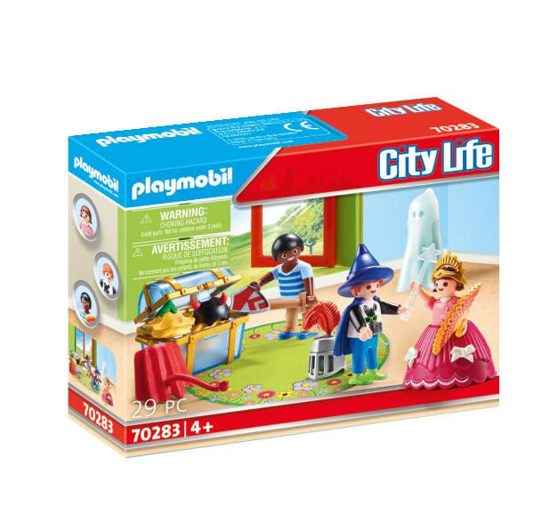 Playmobil City Life Kinderen met verkleedkoffer