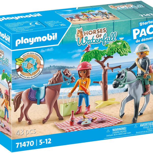 Playmobil Starter Packs Paardrijden naar het strand met Amel