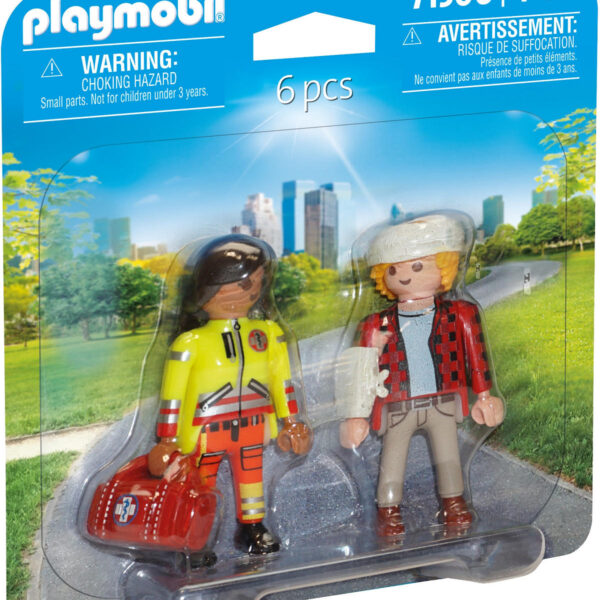 Playmobil DuoPacks Paramedicus met patiënt