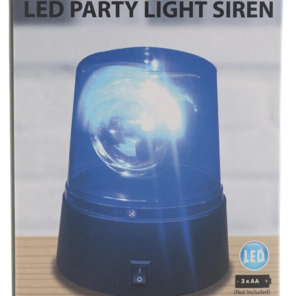 Lamp LED Zwaailicht Blauw