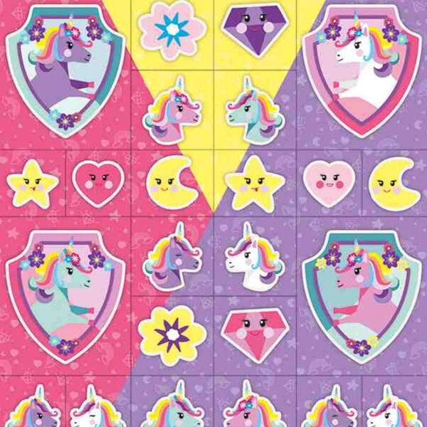 Totum Twinkle Stickers Glitter Sheet Unicorns 5