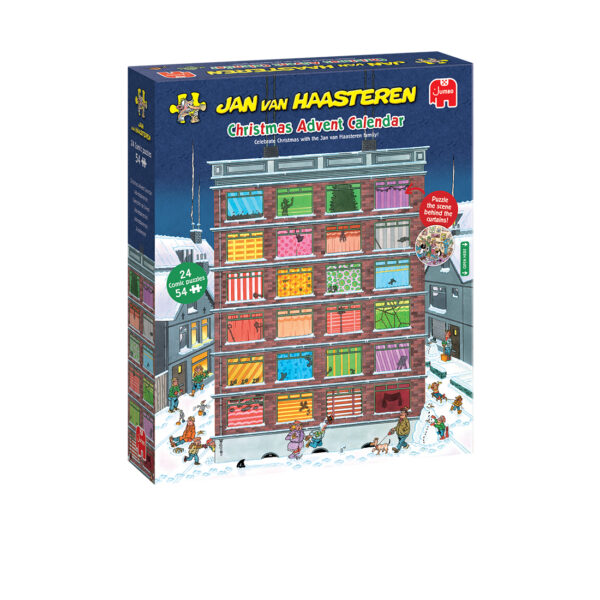 JvH Kerst Advent Kalender Puzzel 24x54 stukjes