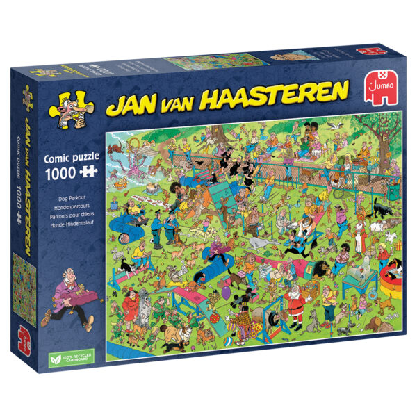 Puzzel 1000 st. JvH Hondenparcours