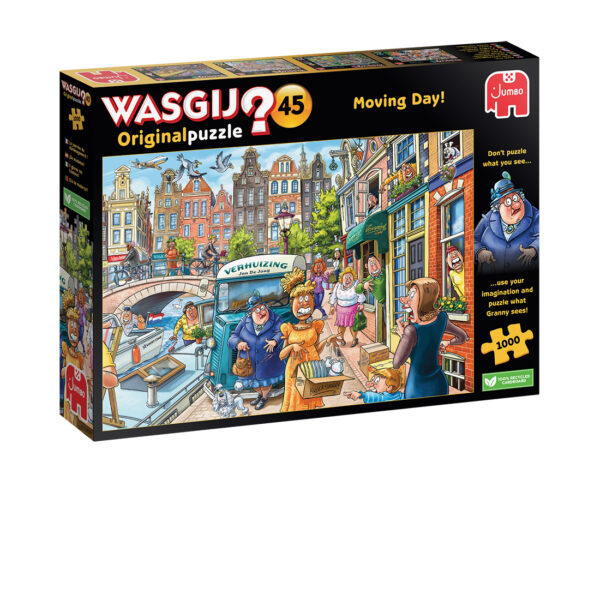 Puzzel 1000 st. Wasgij Original 45 - Verhuisdag!