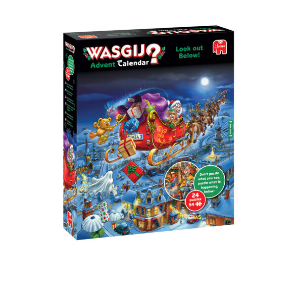 Wasgij Kerst Advent Kalender Puzzel 24x54 stukjes