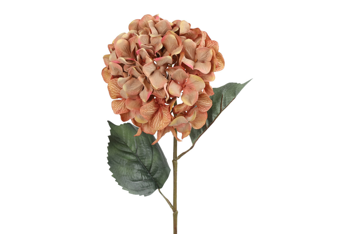 Countryfield Kunstbloem Hydrangea oud roze 68cm