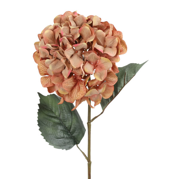 Countryfield Kunstbloem Hydrangea oud roze 68cm