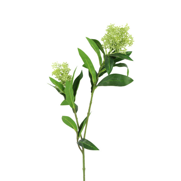 Countryfield Kunstbloem Skimmia groen 72cm