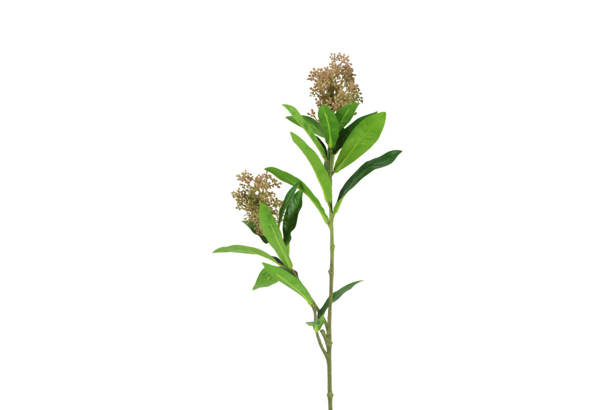 Countryfield Kunstbloem Skimmia paars 72cm