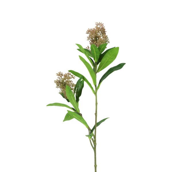 Countryfield Kunstbloem Skimmia paars 72cm