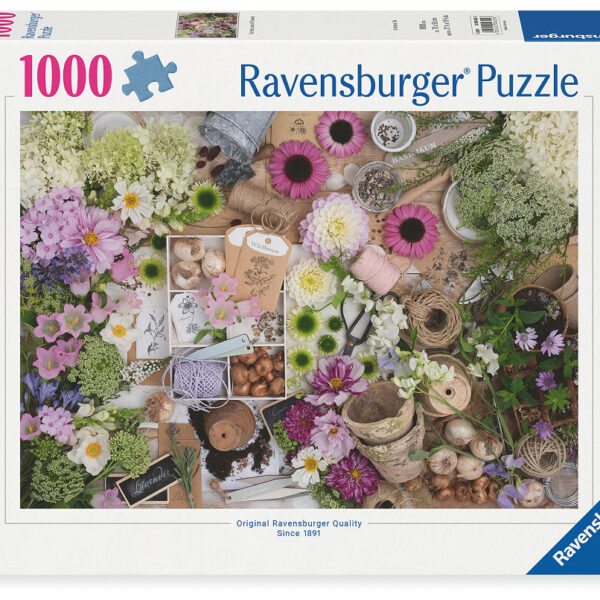 Puzzel 1000 stukjes Voor de liefde van bloemen