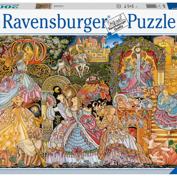 Puzzel 2000 st.WD: Cinderella The Glass Slipper