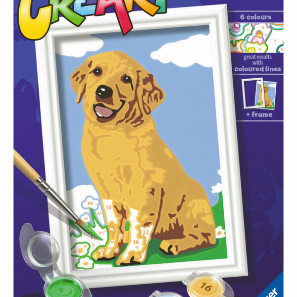 Ravensburger CreArt Serie F -Friendly Retriever