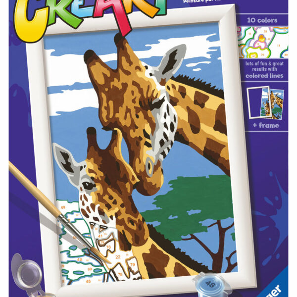 Ravensburger CreArt Serie E -Cute Giraffes