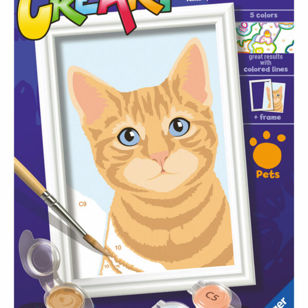 Ravensburger CreArt Serie F -Orange Tabby