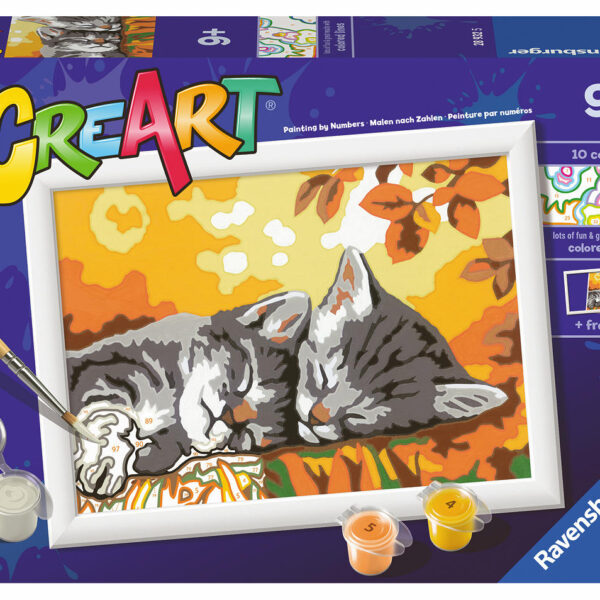 Ravensburger CreArt Serie E -Autumn Kitties