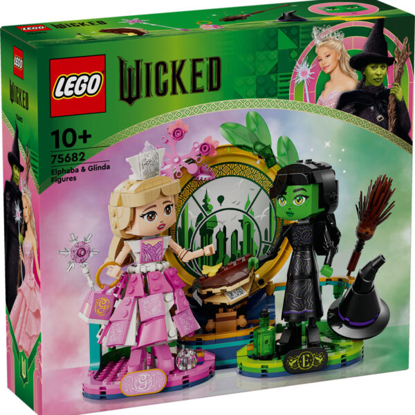 LEGO Wicked Elphaba en Glinda figuren