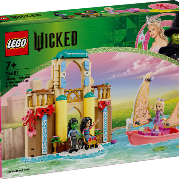 LEGO Wicked Glinda, Elphaba en Nessarose op Shiz University