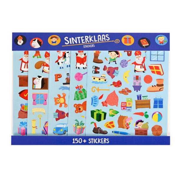 Sinterklaas Stickersheet 150 stickers