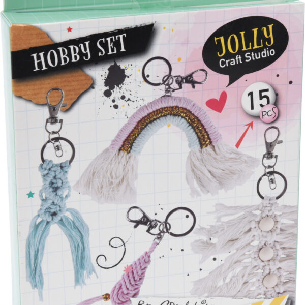 Hobbyset maak je eigen sleutelhanger