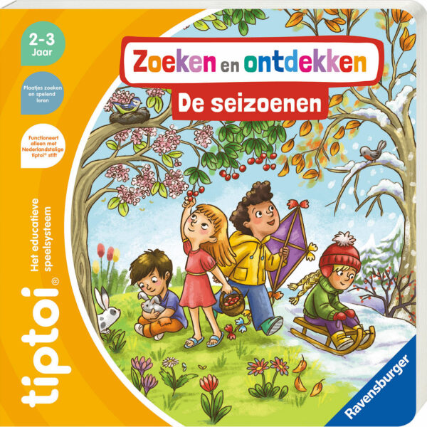 Ravensburger tiptoi - Zoeken en ontdekken: De seizoenen