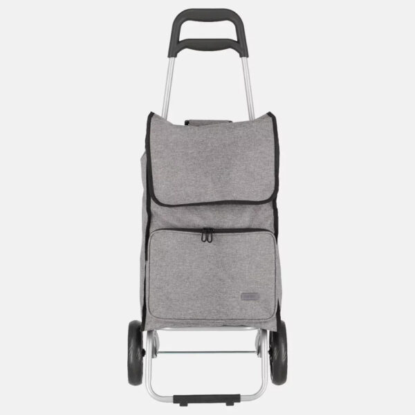 Travelite boodschappentrolley - grey melange