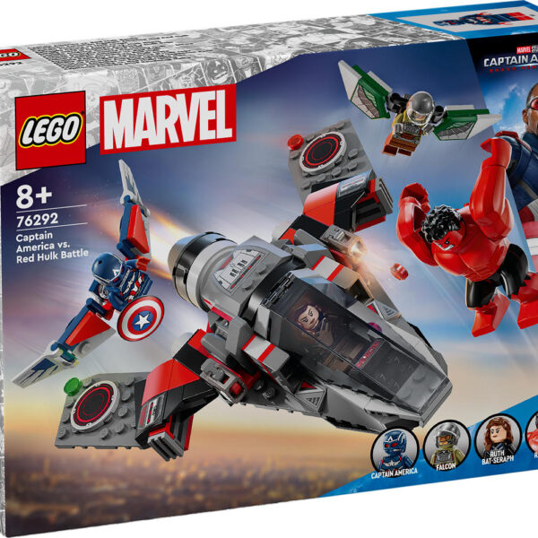 LEGO Super Heoes Captain America vs. Red Hulk Battle