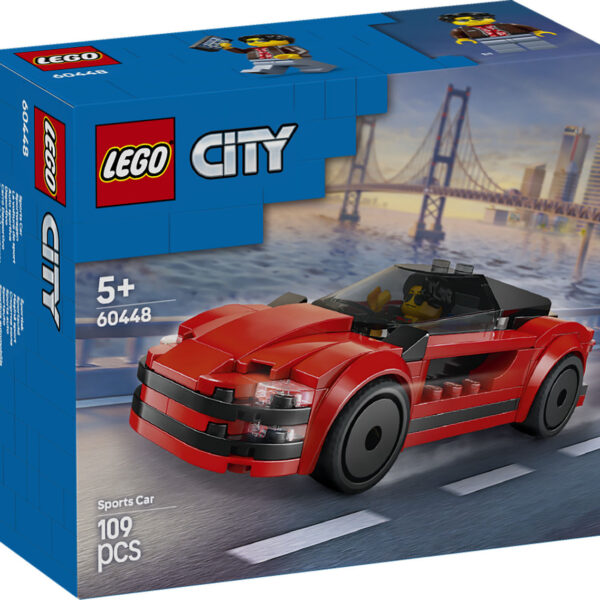 LEGO City Voertuigen Rode sportwagen